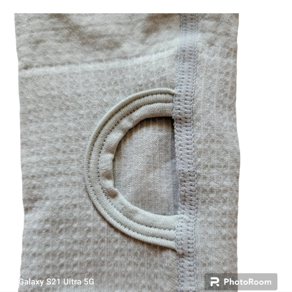 Gymshark Vital Seamless Body Fit Long Sleeve Crop Top Greenish Gray Size XS - Picture 6 of 7